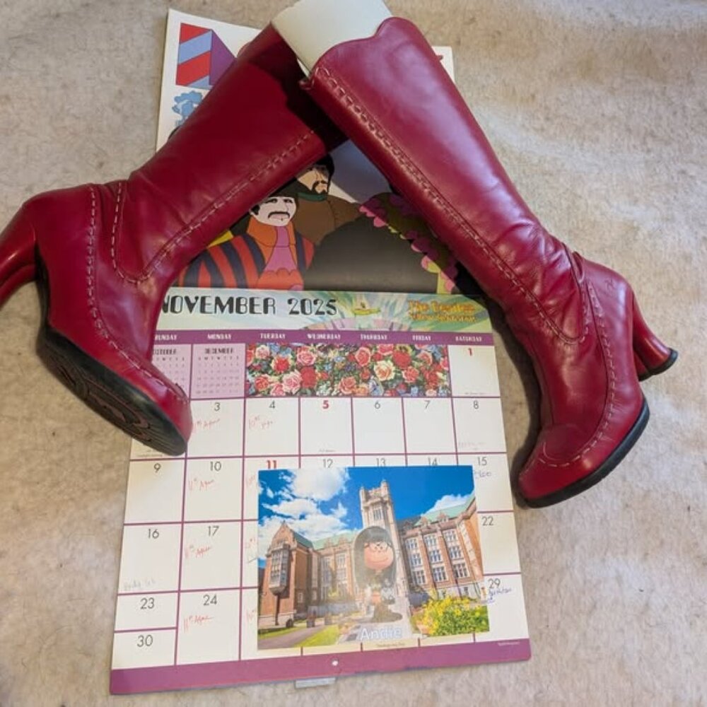 Fluevog - Red Hi-Choice Borden W7